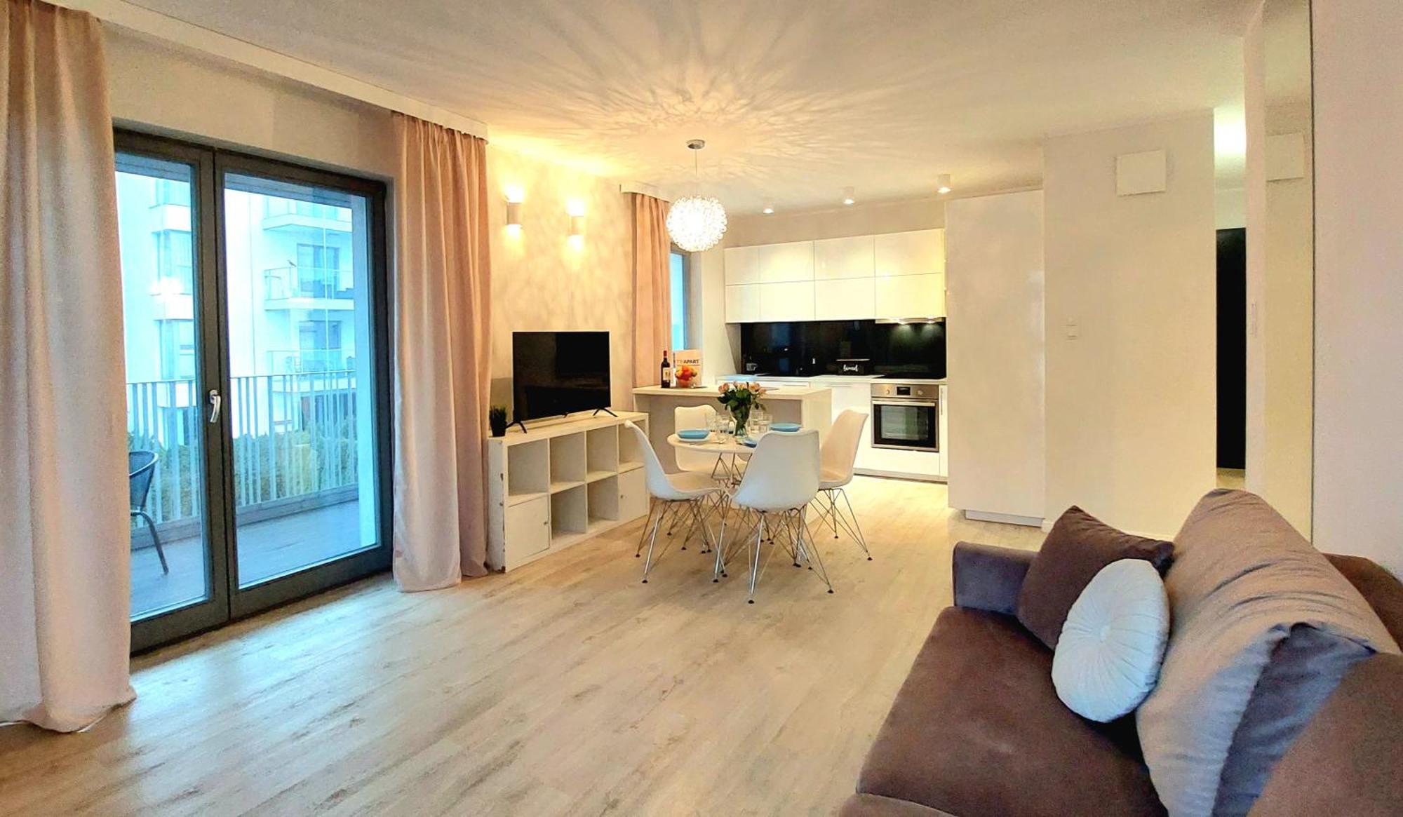 Sunny Breeze Apartment Next To The Beach By Triapart Gdansk Exterior foto